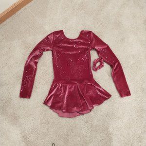 Mondor Velvet Figure Skating Dress Adult S-P